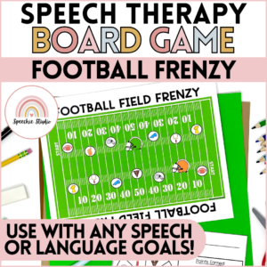 Football Open-Ended Board Game Companion for Speech Therapy